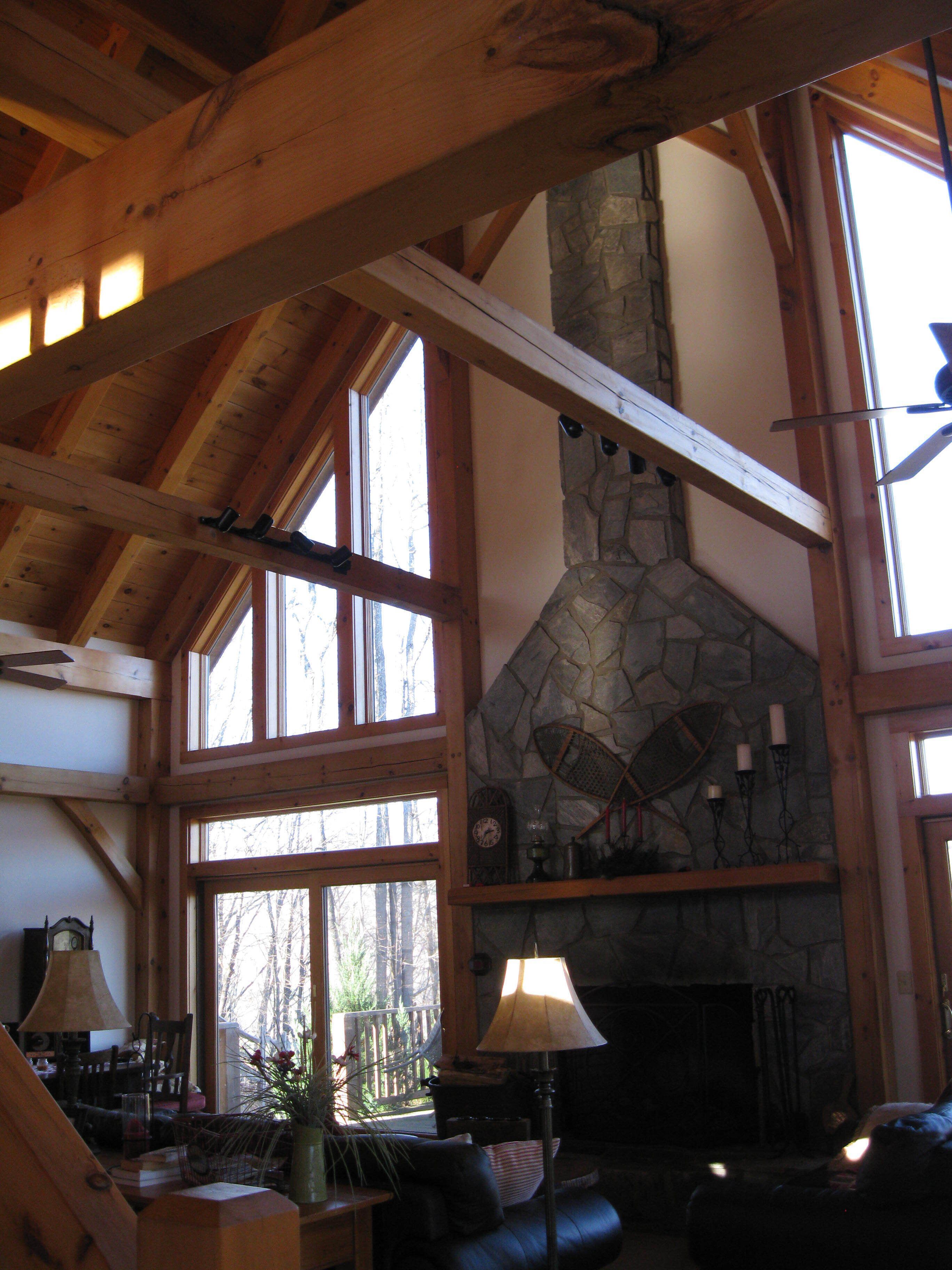 Beautiful timber frame home with spectacular mountain views. Secluded, fabulous.