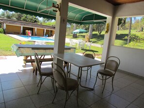 Restaurante al aire libre