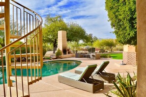 Outdoor pool - Spectacular North Scottsdale desert home (Scottsdale)
