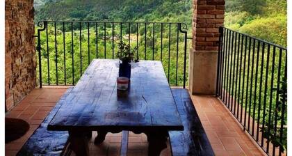Toskanisches Bauernhaus in den Hügeln mit atemberaubender Aussicht und Pool - in der Nähe von Barga, Castelnuovo