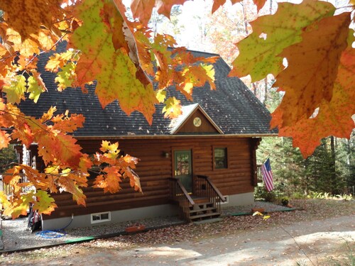 Log Home in Forest Setting, with Lake Privileges @  Mountain Lakes Community