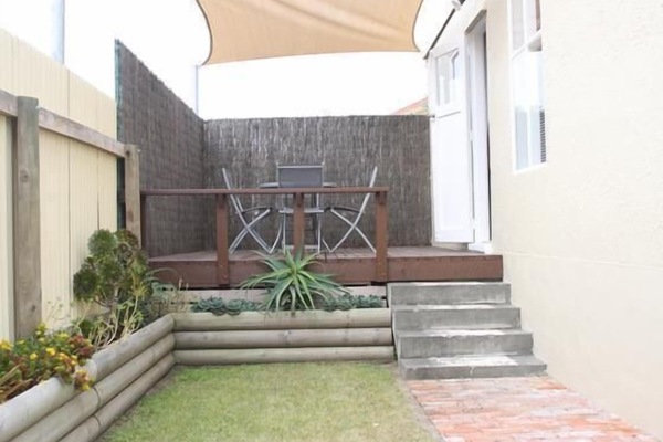 Deck and Garden Area
