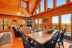 TV, fireplace, DVD player, table football