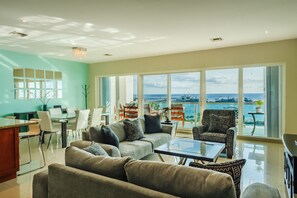 Smart TV, DVD player, ping pong, video library