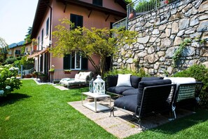 Terrace/patio - Apartment Belvedere spectacular lake view, garden & close to center  (Bellagio)
