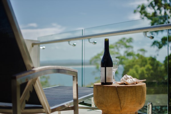View of Noosa North Shore from the main terrace.