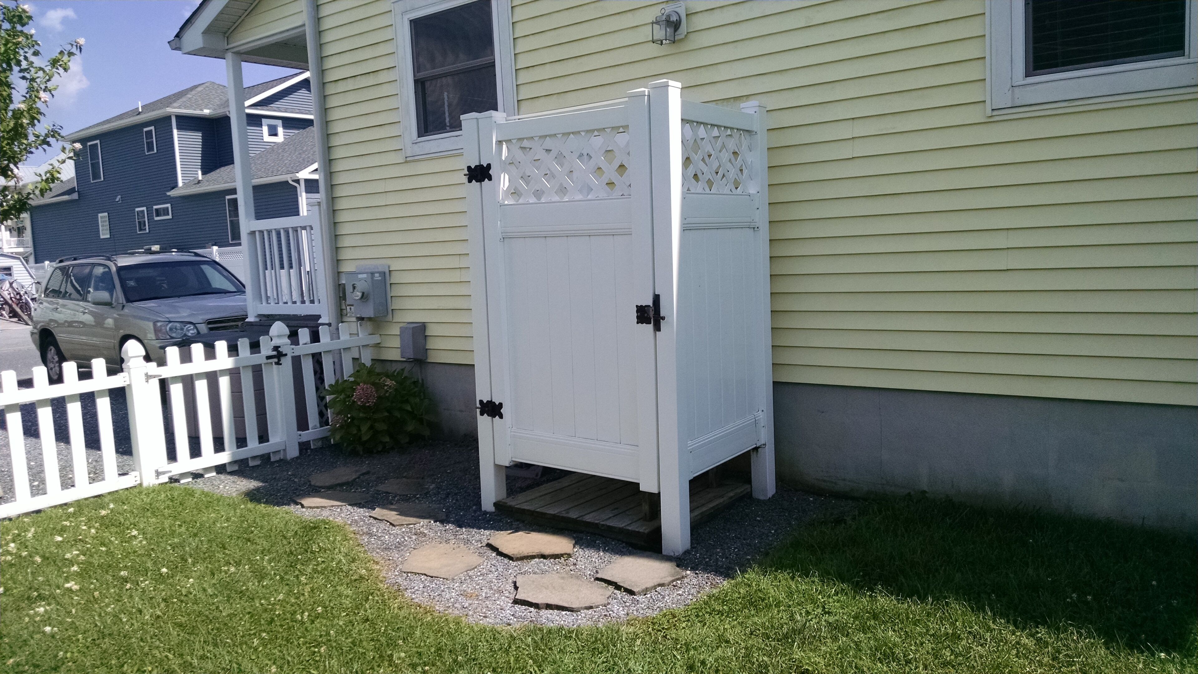 Enceinte de l’hébergement