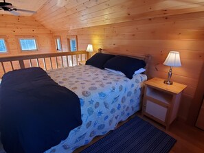 2 bedrooms, iron/ironing board, travel crib, free WiFi - Cozy Cottage In Town & In The Woods With A Small Brook Alongside  (Southwest Harbor)