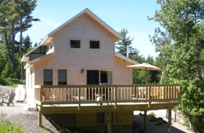 Exterior - Cozy Cottage In Town & In The Woods With A Small Brook Alongside  (Southwest Harbor)