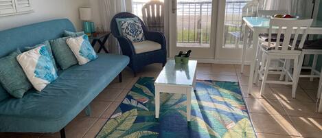 Smart TV, DVD player, toys, books