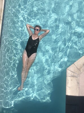 Outdoor pool, a lap pool