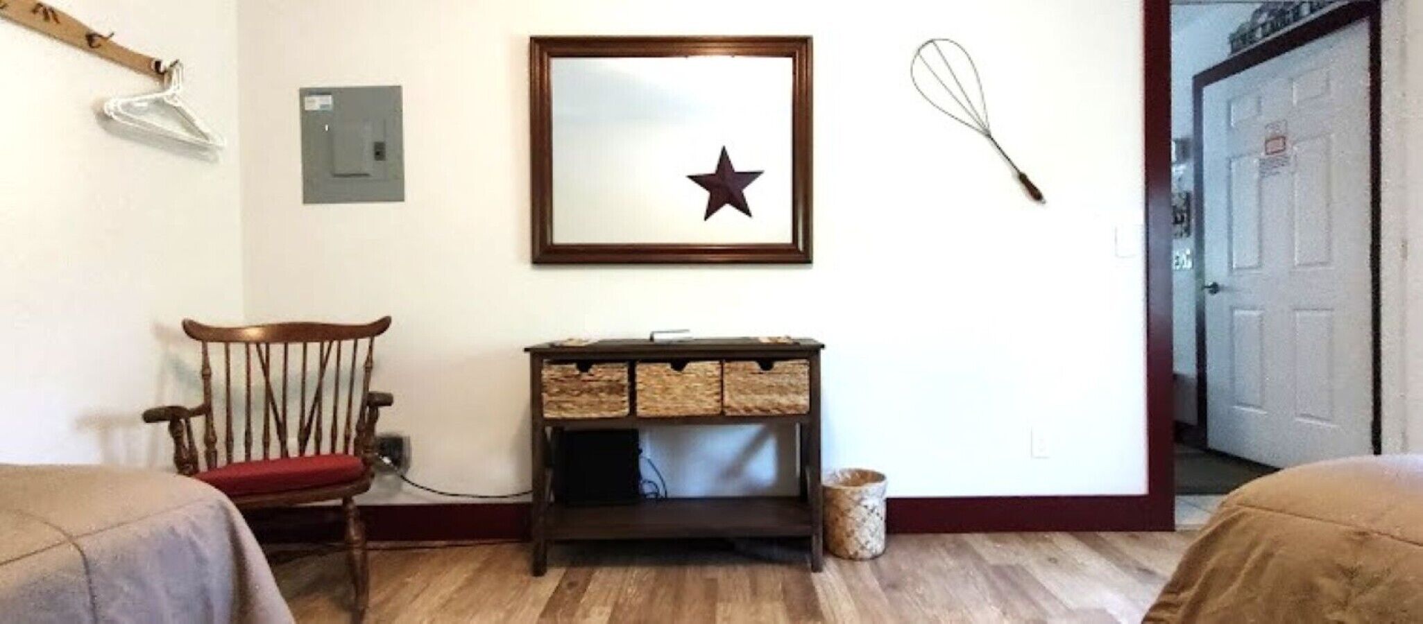 1 bedroom, iron/ironing board, travel cot, WiFi