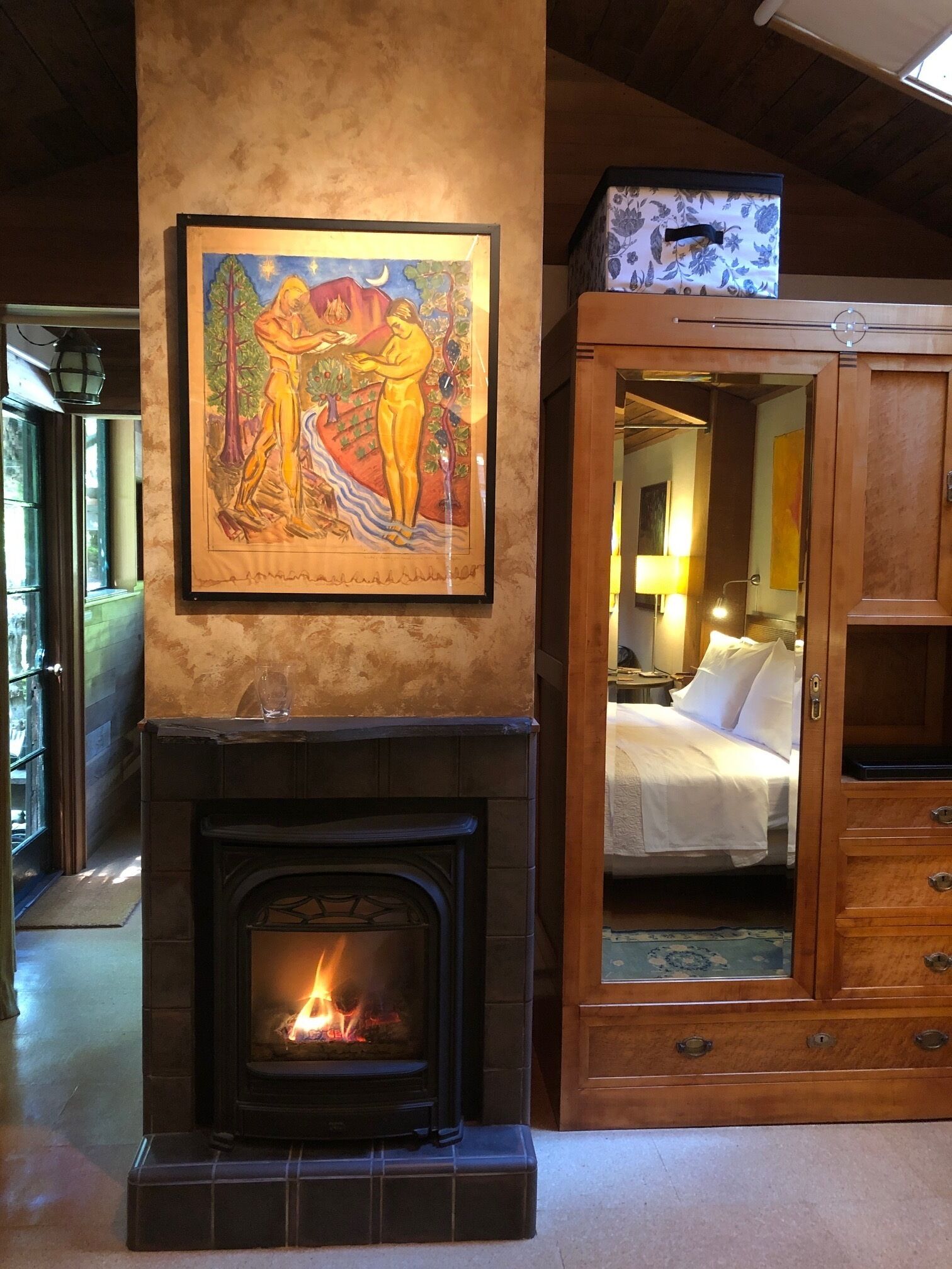 Beautiful and Lush Hidden Wisteria Getaway