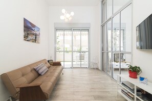 Smart TV, books, stereo, computer monitors