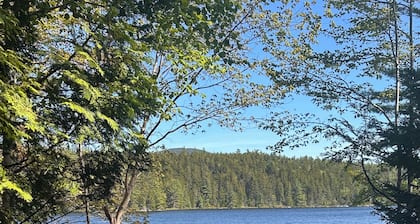 Boathouse Efficiency Waterfront Cottage near Acadia National Park