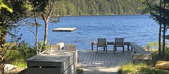 Boathouse Efficiency Waterfront Cottage near Acadia National Park