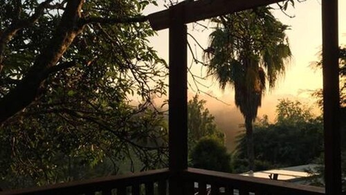 Fully detached, centrally located, quite, private, open plan cabin