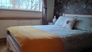 2 bedrooms, iron/ironing board, travel crib, WiFi