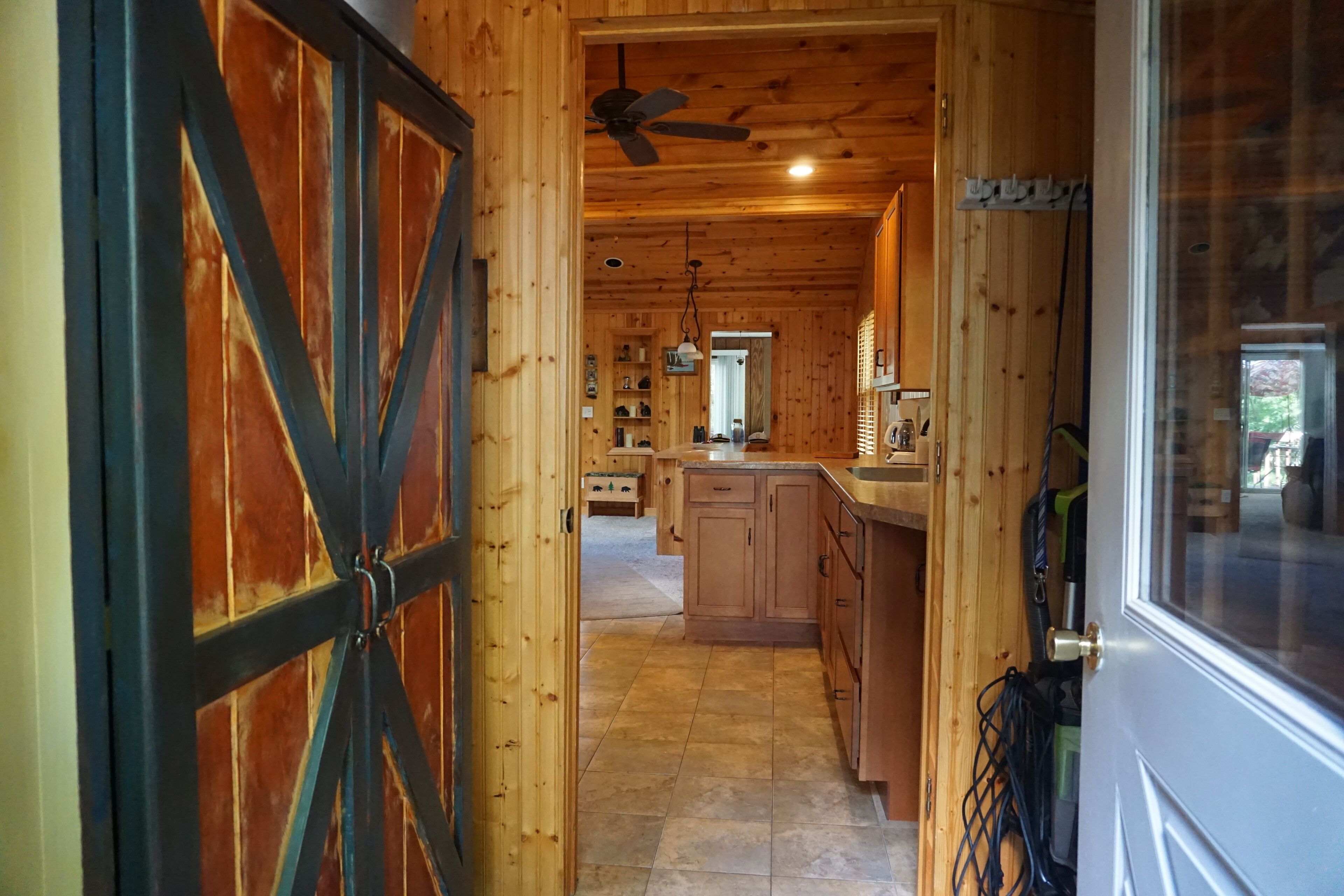 Cottage on a crystal clear lake