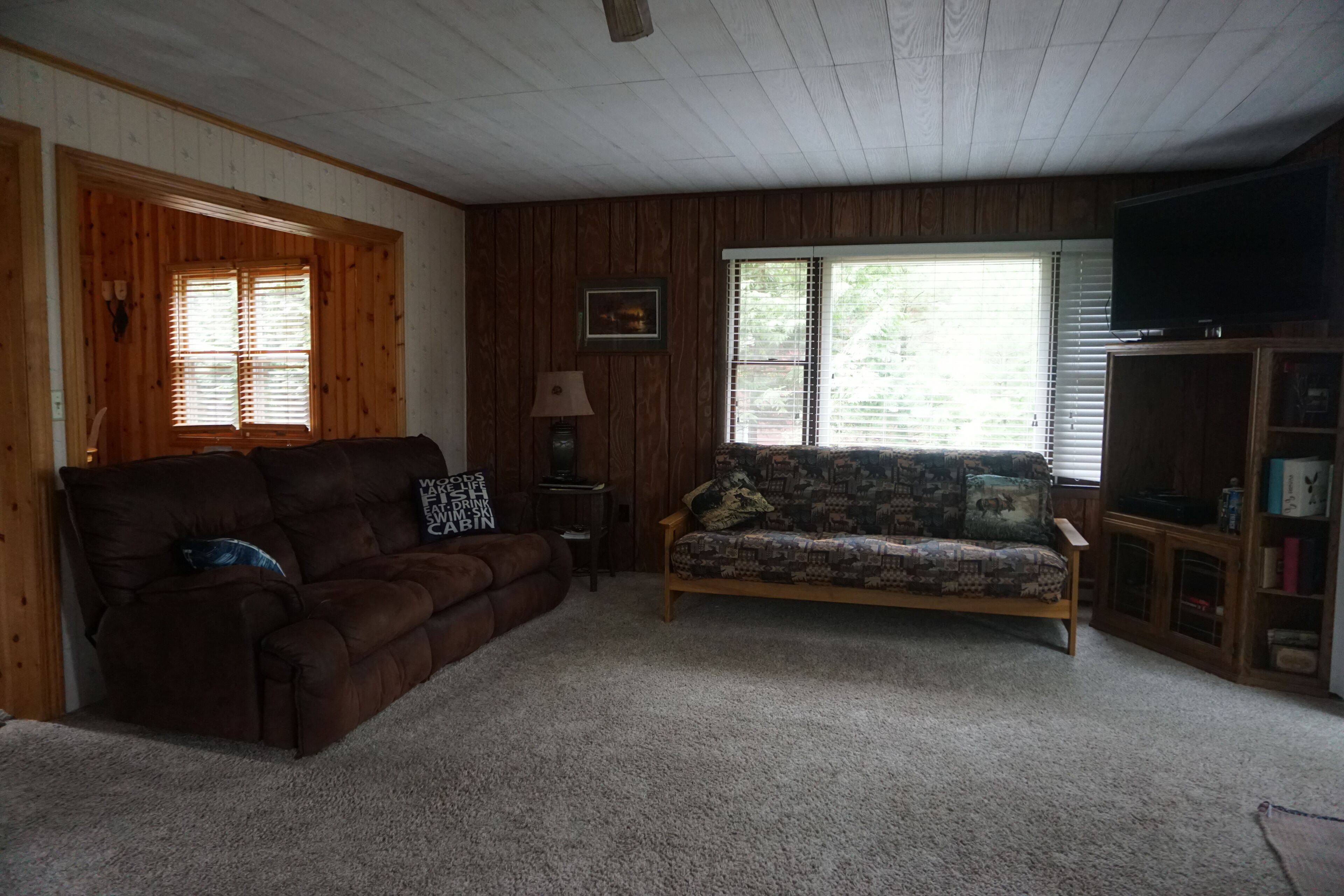 Cottage on a crystal clear lake