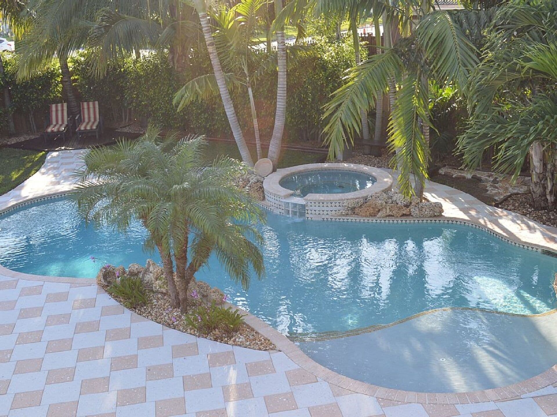 Außenpool, beheizter Pool