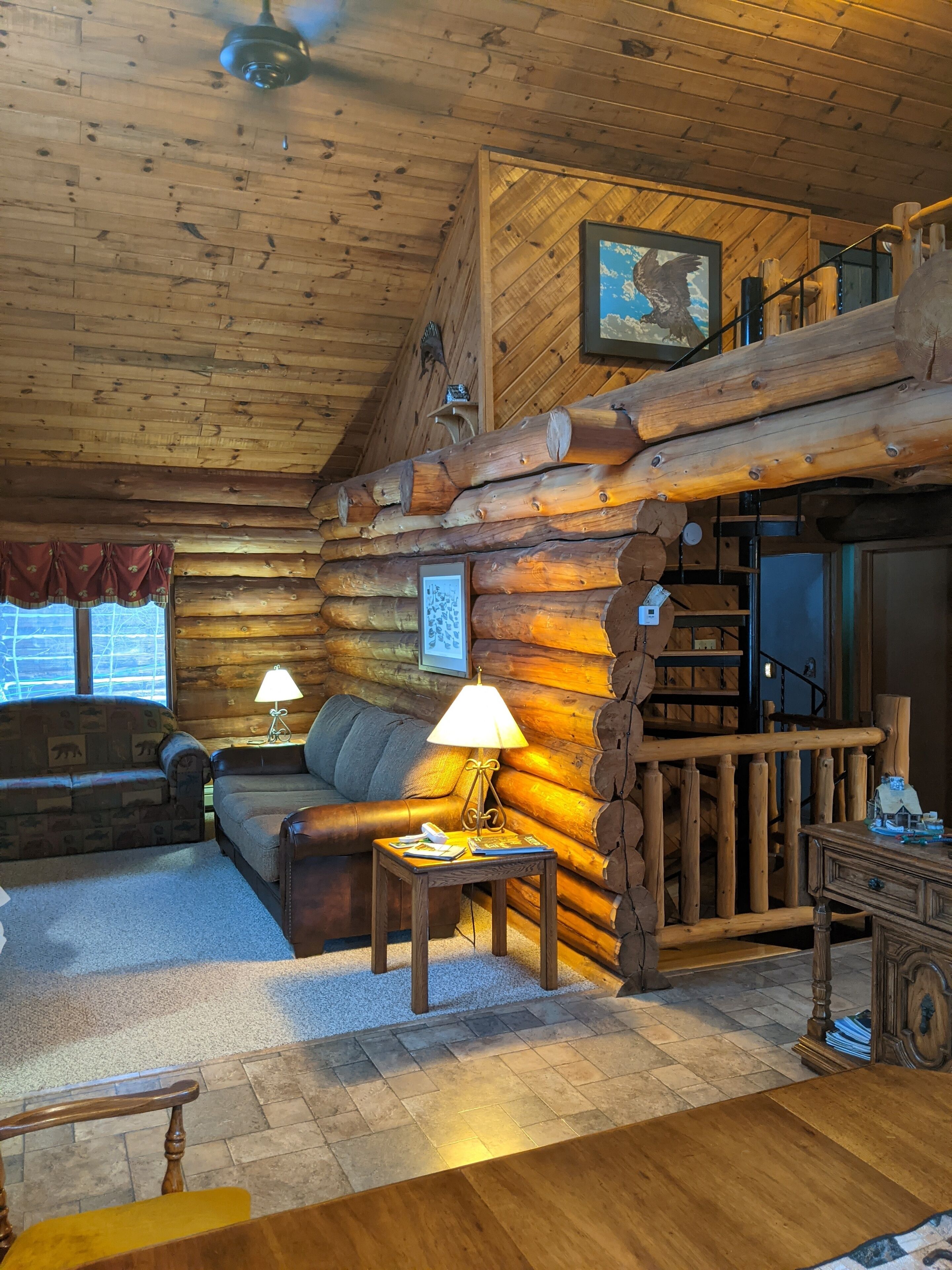 Private Log Lodge Nestled In Chippewa National Forest On Secluded Lake.