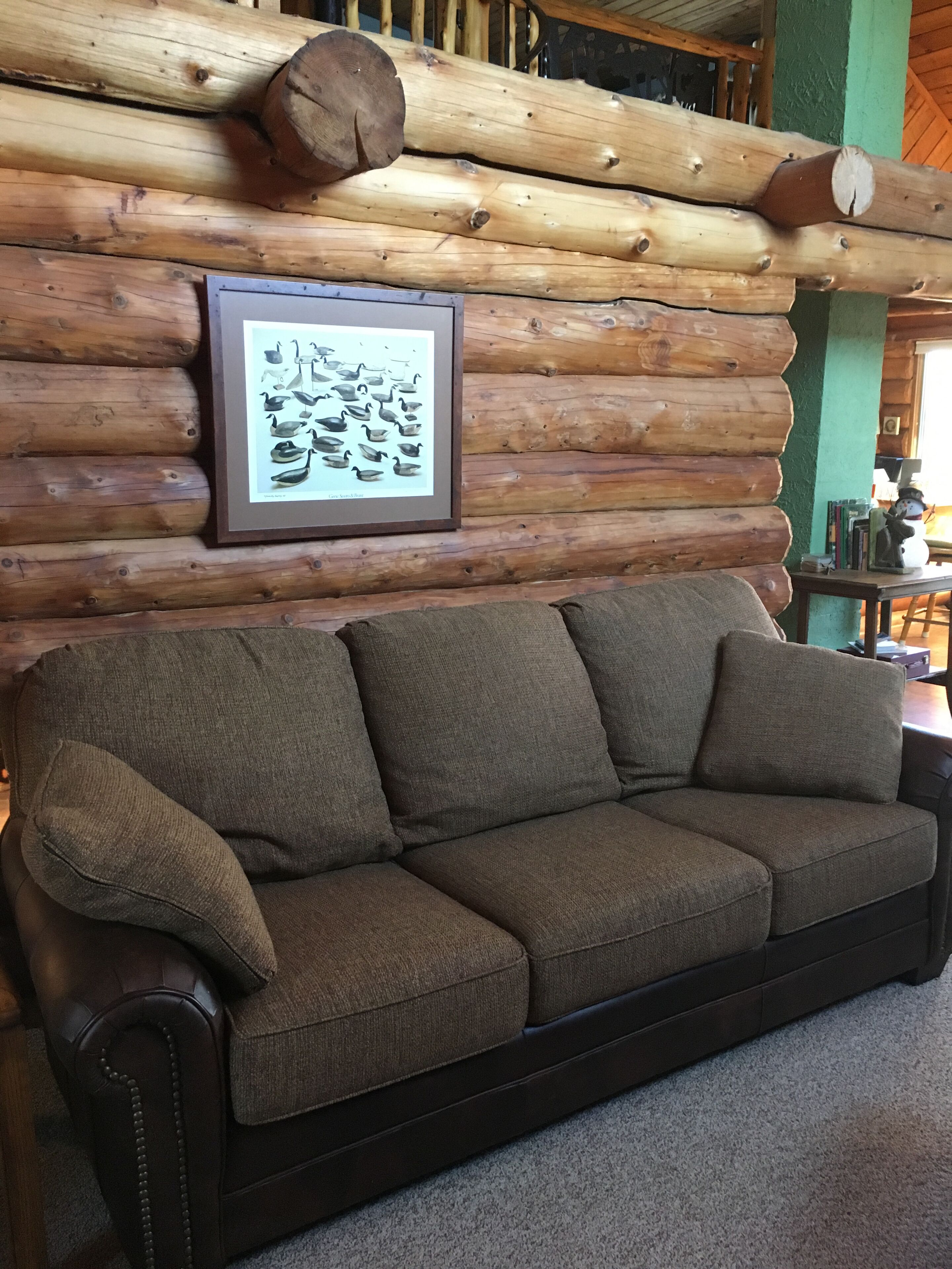 Private Log Lodge Nestled In Chippewa National Forest On Secluded Lake.
