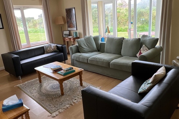 Living room (photo August 2023)