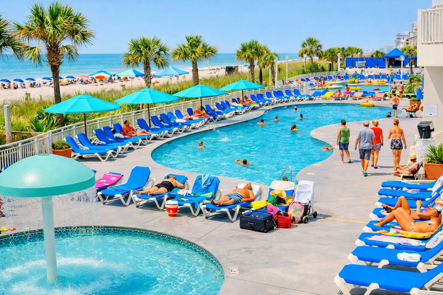 Piscine couverte, piscine extérieure