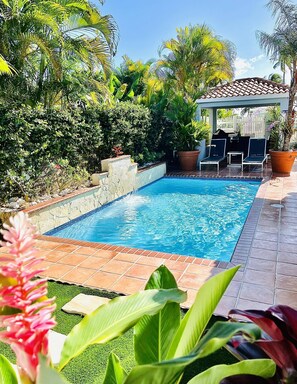 Pool - Caribbean Oasis - Spacious Beach Front Villa (Urb Villa Palmira)