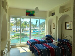 3 bedrooms, iron/ironing board, travel crib, free WiFi