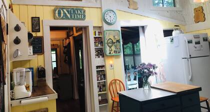 Charmante cabine Lake Rights, quai privé 3 chambres