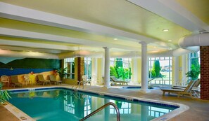 Indoor pool, a heated pool