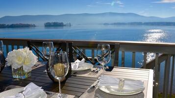 Opções para refeição ao ar livre