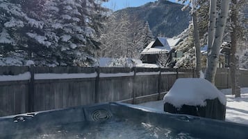 Baignoire à remous extérieure