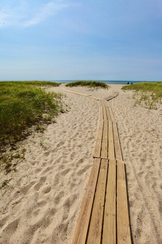 Hütte am Strand Point, Haustiere erlaubt, 10.01 Weg zum Privatstrand!