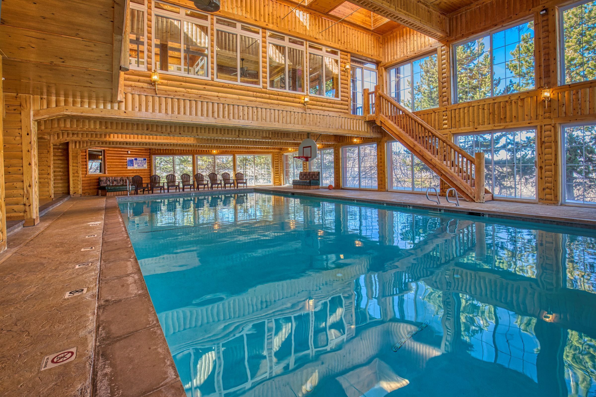 Piscine couverte, piscine chauffée