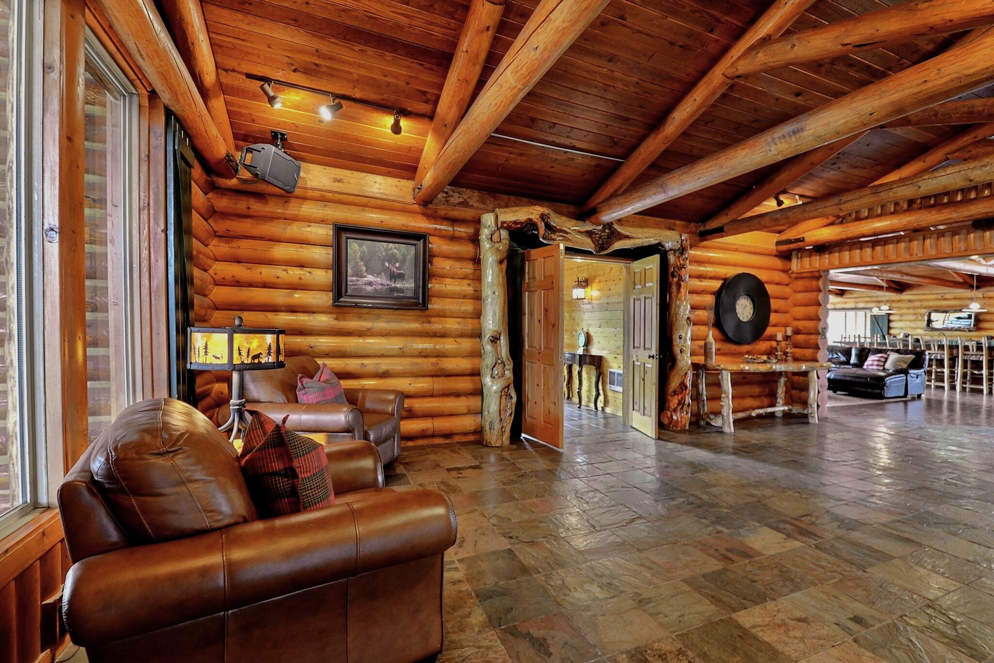 Timber Moose: America's Biggest Log Cabin - 26,500 square feet, sleeps 58