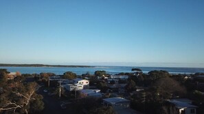 Uitzicht op strand/zee