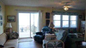 Télévision, lecteur de DVD, livres