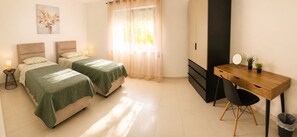 3 habitaciones, wifi gratis y ropa de cama