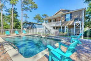Outdoor pool - Always Tranquility, Luxury 4 BR Home w/Private Pool (North Myrtle Beach)