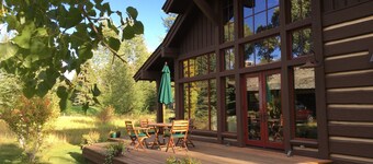 Sjarmerende Jackson Hole hytte grenser til Grand Teton National Park