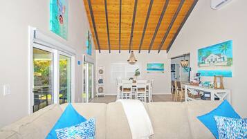 Smart TV, DVD player, toys, books