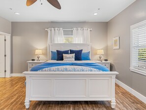 4 habitaciones, colchones con pillow-top y escritorio