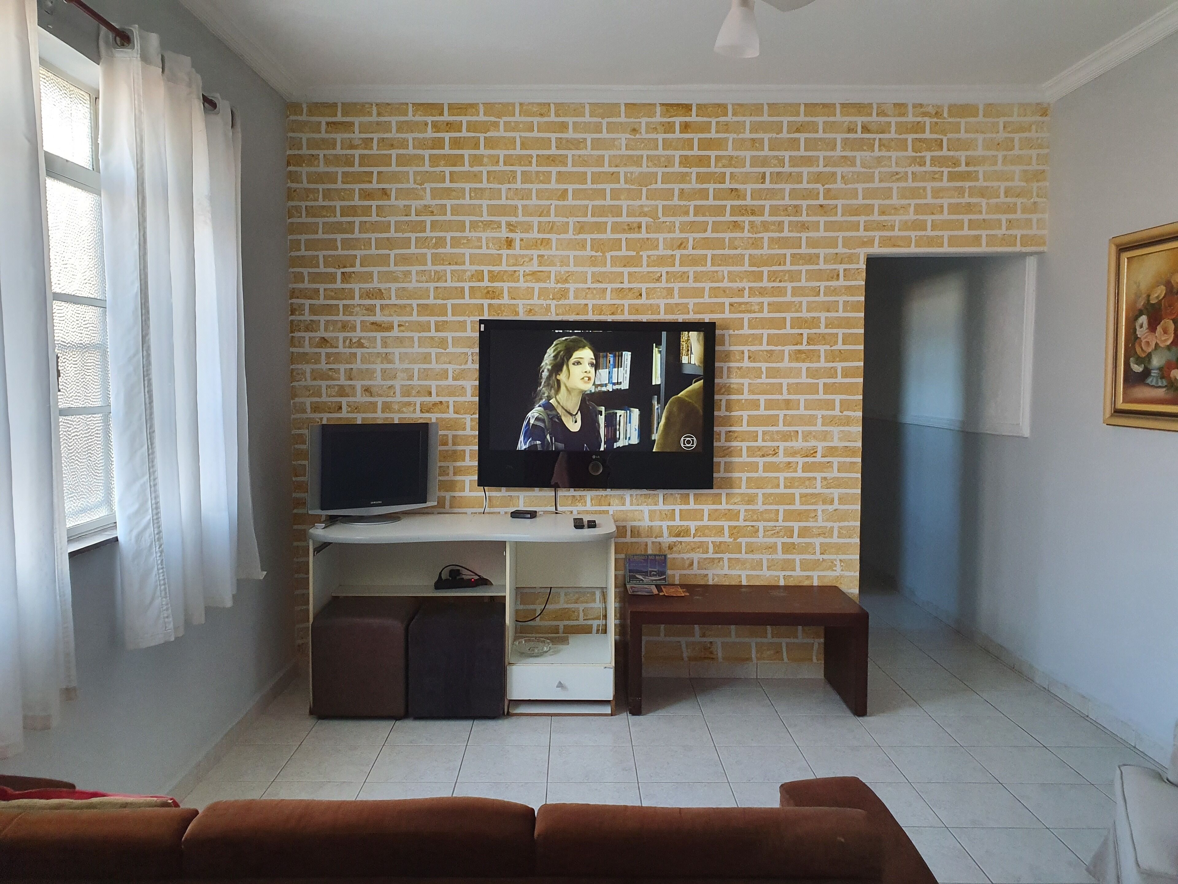 Apartment 2 blocks from the Santos Beach