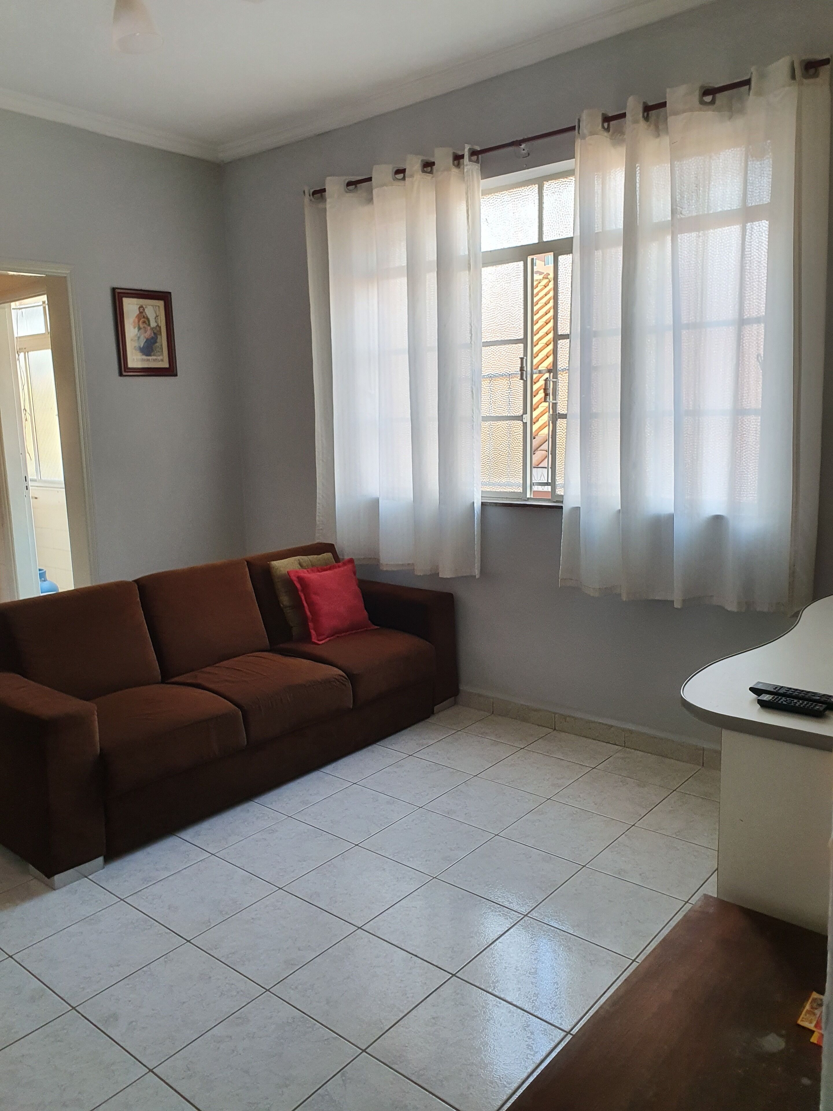 Apartment 2 blocks from the Santos Beach