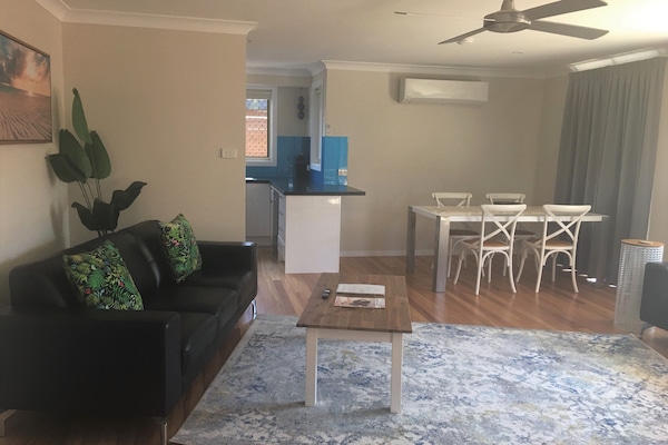 Open plan lounge dinning