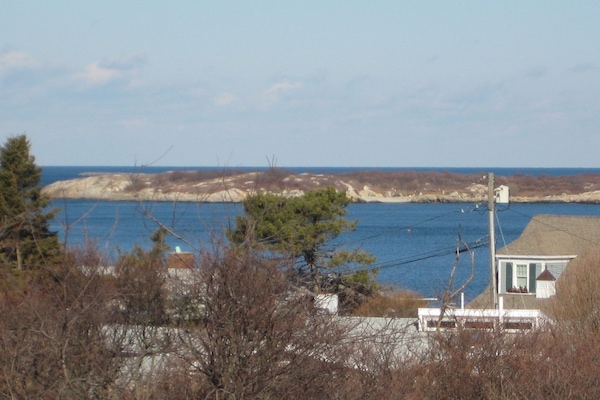 Blick von der Unterkunft