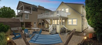 Extrémité nord calme de Surf City